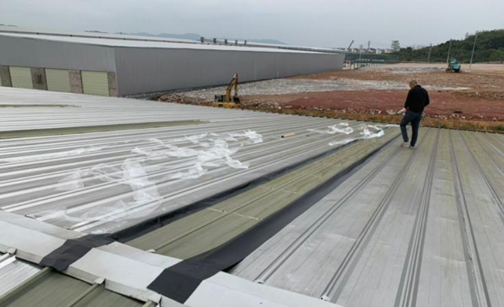 上虞厂房屋面防水维修案例